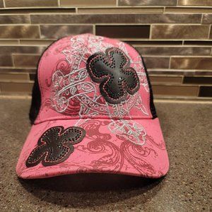 Women's Snapback Sanctify Hat Pink/Black